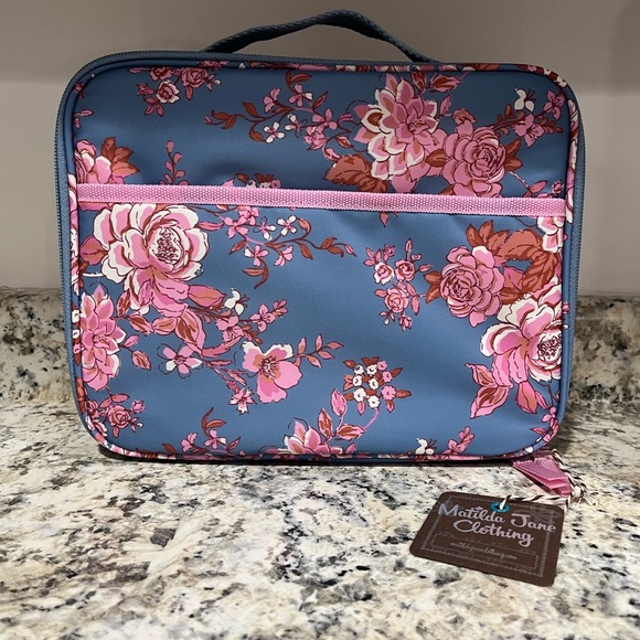 NWT Matilda Jane Harlow Floral/Polka Dot Print Lunch Box - Picture 5 of 8